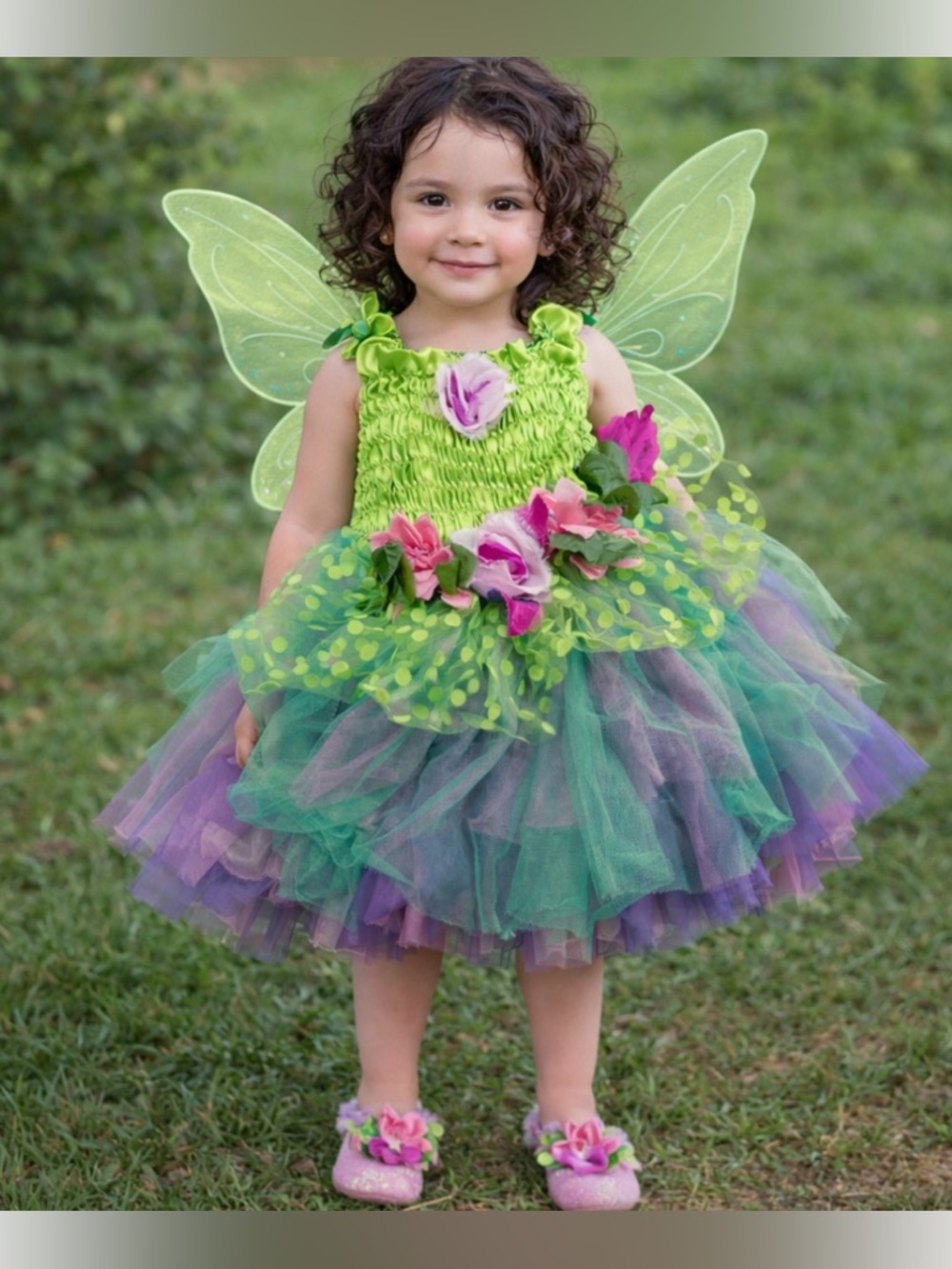 GREAT PRETENDERS Fairy dress for dress up Size 5-6 Make Believe  Casual No Wings